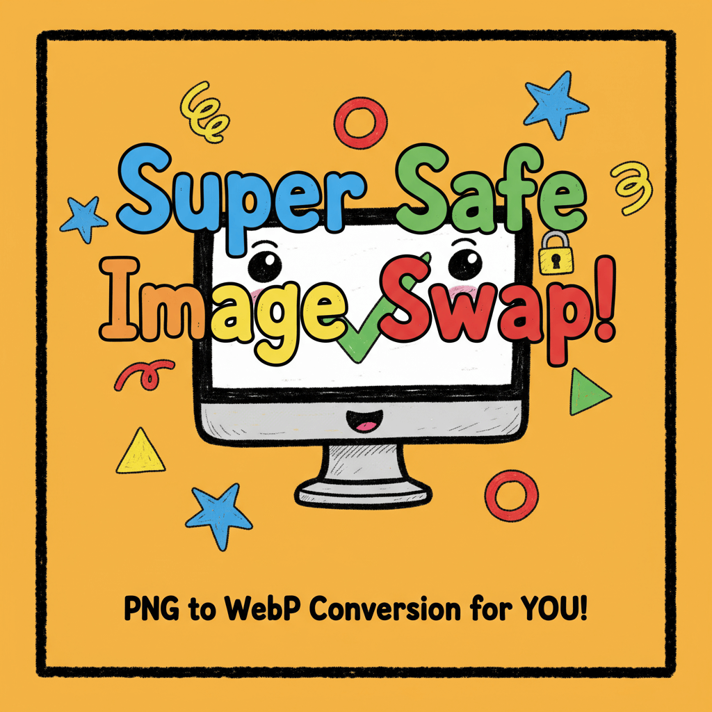 100% Safe PNG to WebP Conversion