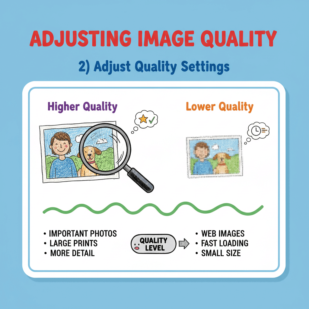 2) Adjust Quality Settings