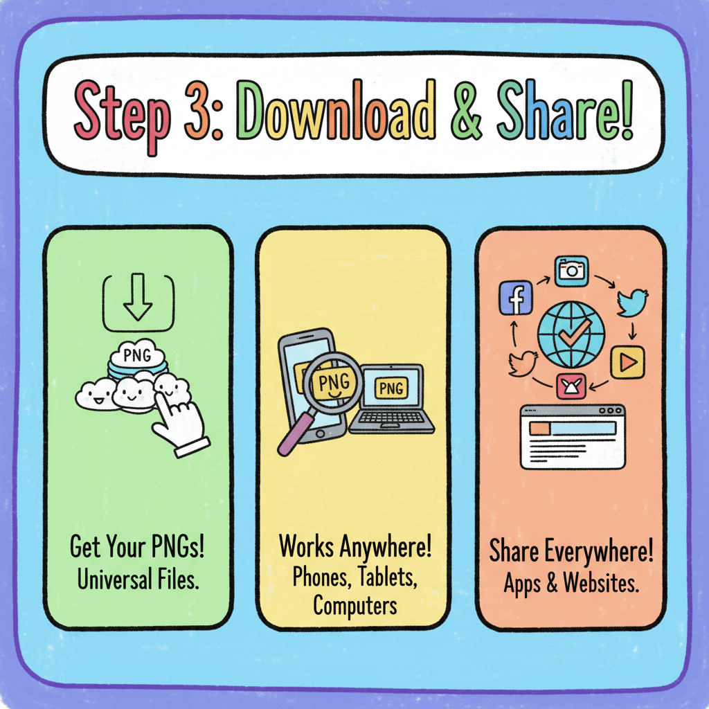 3) Download Your Compatible PNGs