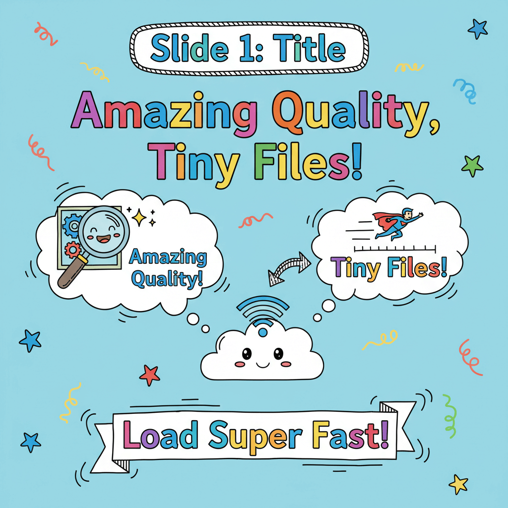 Amazing Quality with Tiny File Sizes