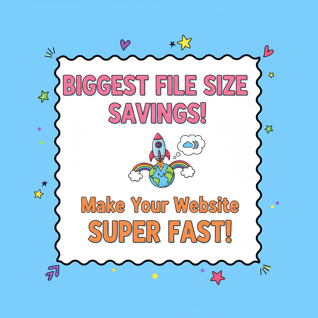 Biggest File Size Savings