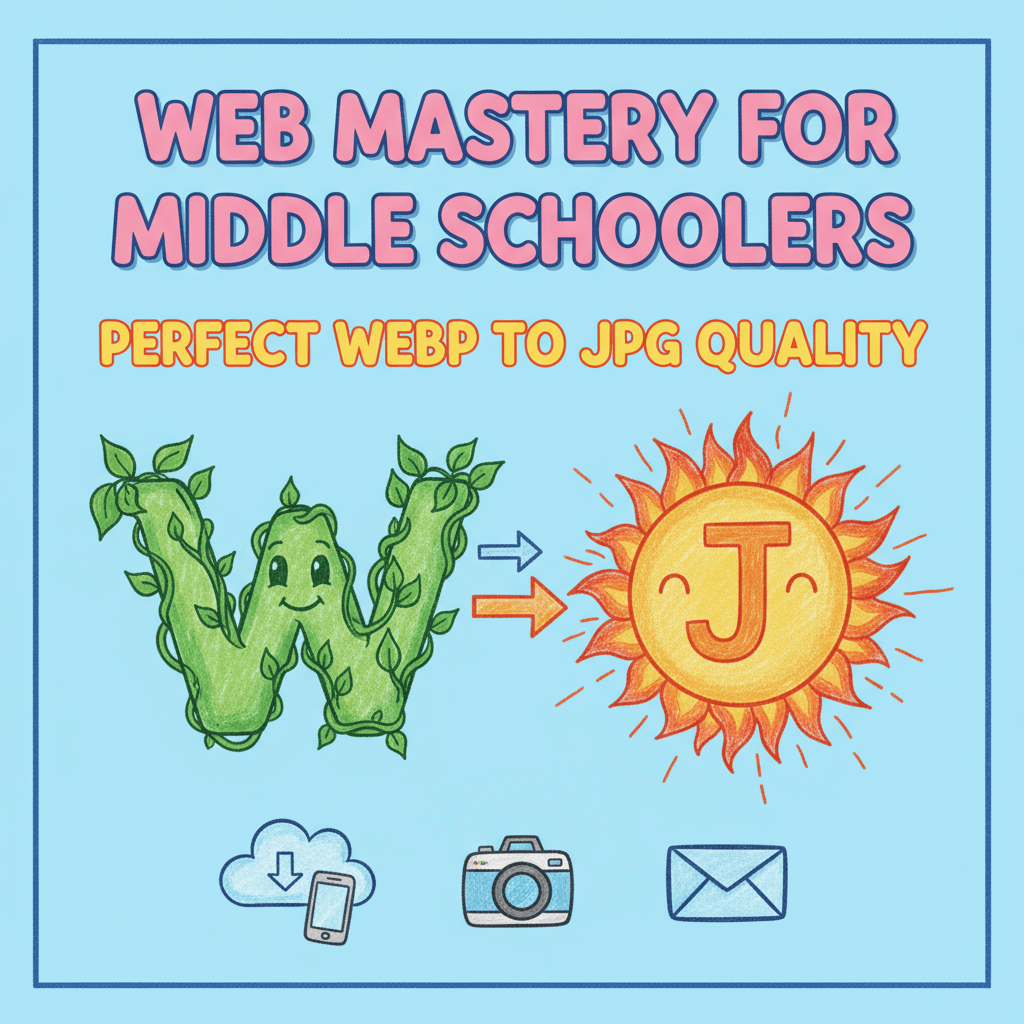 Perfect WebP to JPG Quality