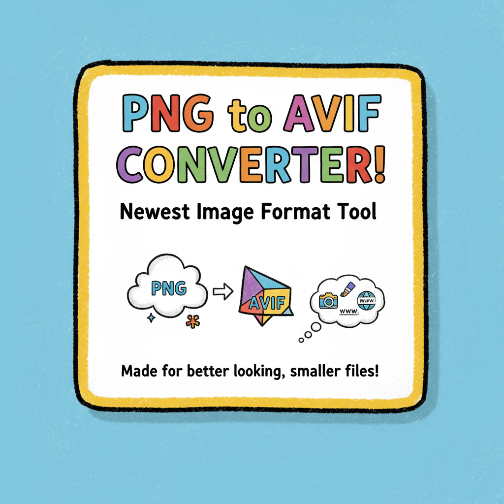 Best PNG to AVIF Converter - Newest Image Format Tool