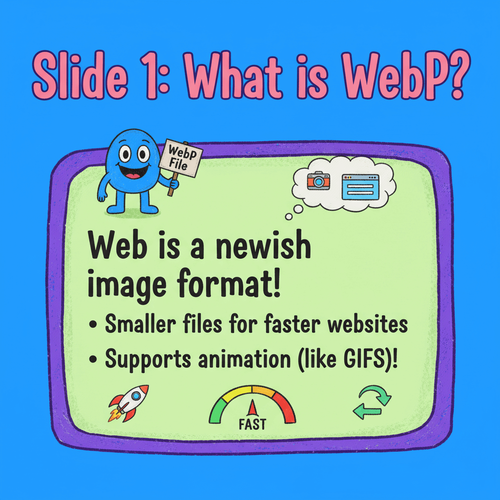 1) Upload WebP Files for AVIF Conversion